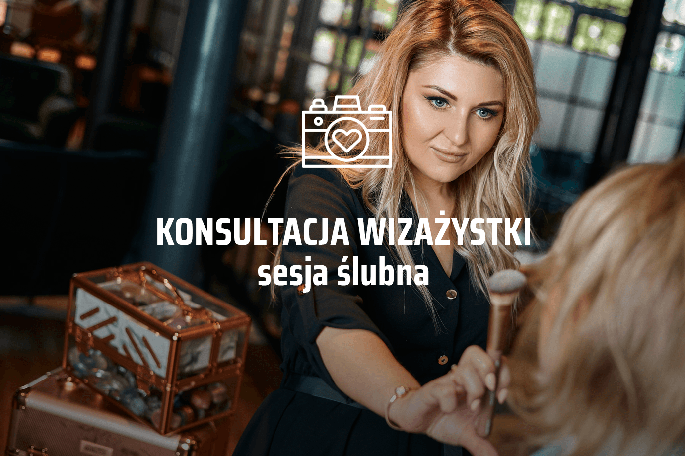 Konsultacja makijażowa - sesja ślubna