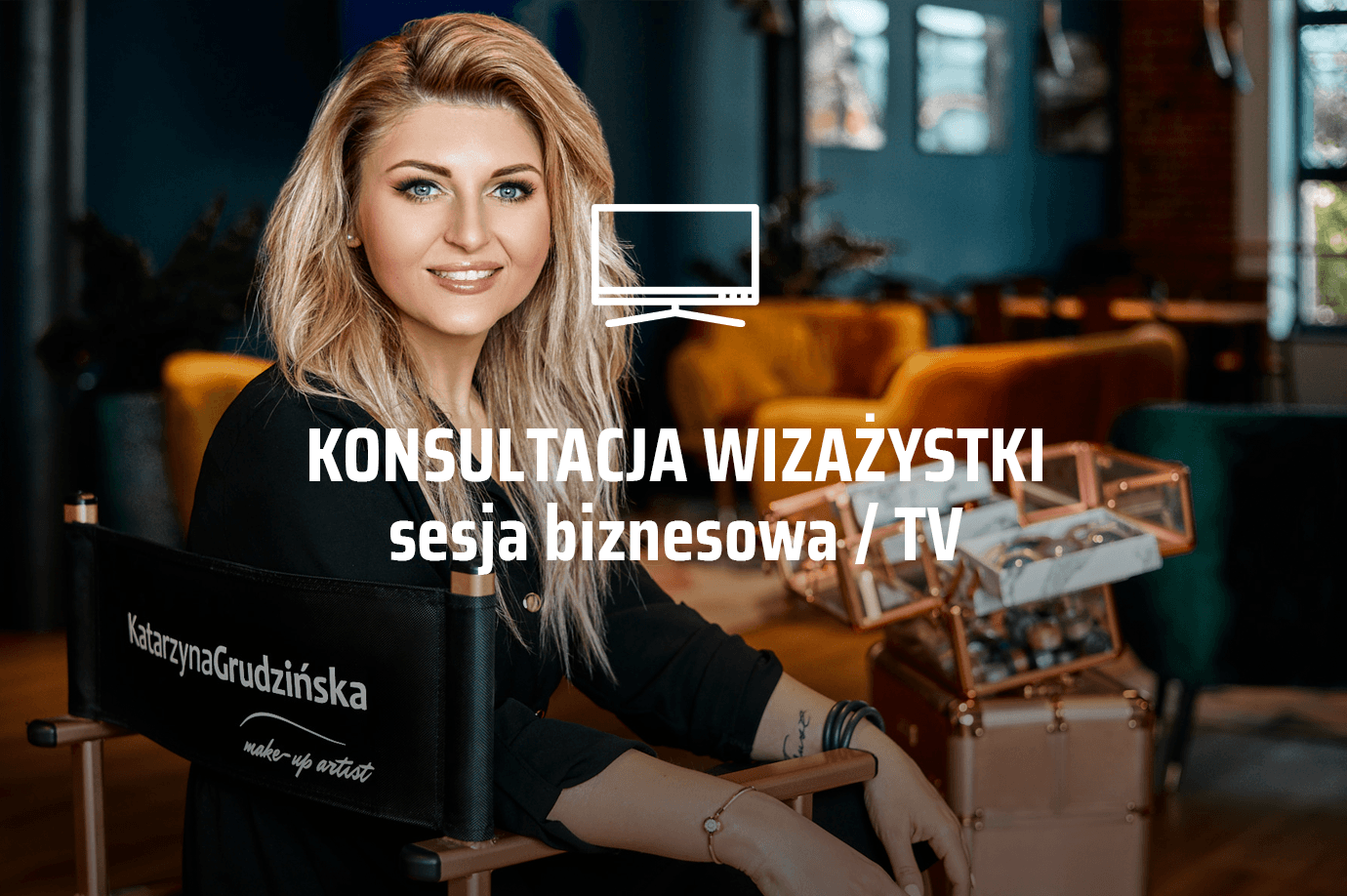 Konsultacja makijażowa - sesja biznesowa / TV